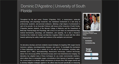 Desktop Screenshot of dominicdagostino.com